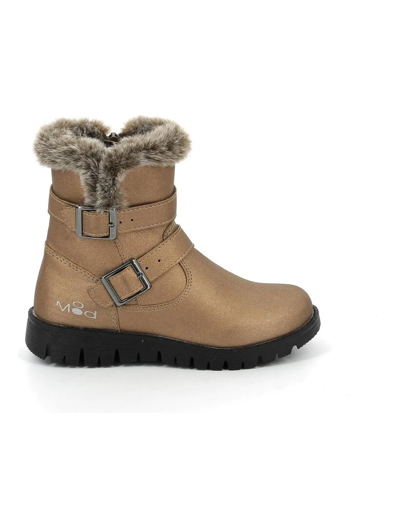Boots Synthetique Westy Marron