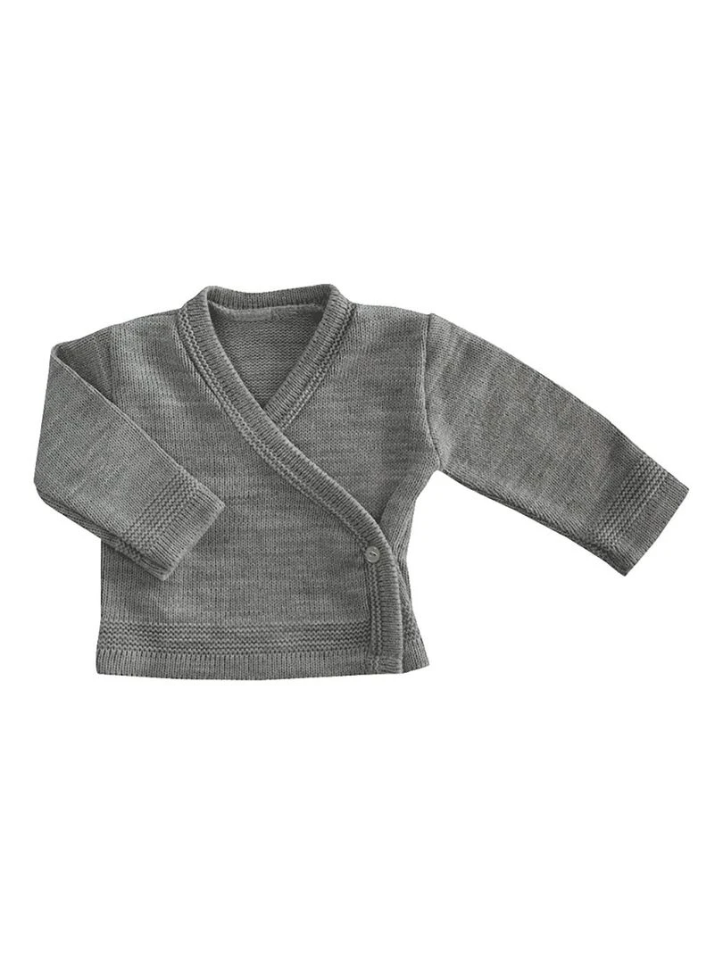 Brassière Tricot LES CHATOUNETS Gris