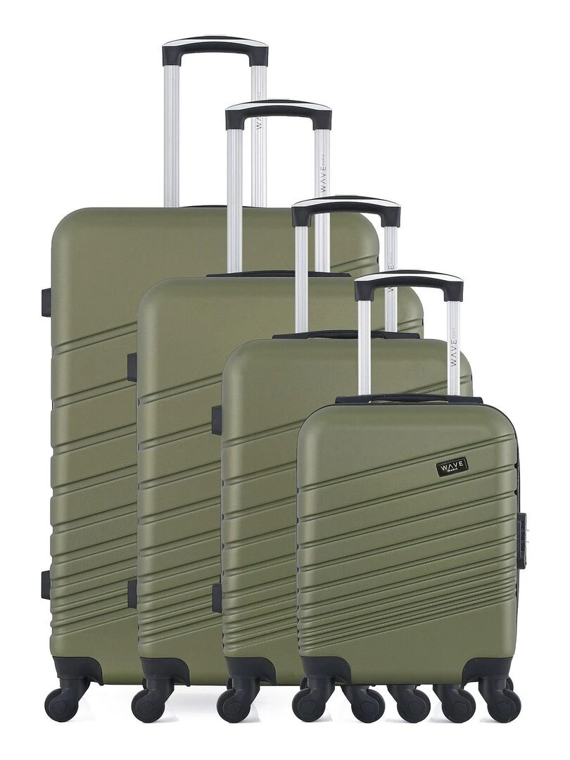 WAVE PARIS SET DE 4 TIGRE M Vert kaki