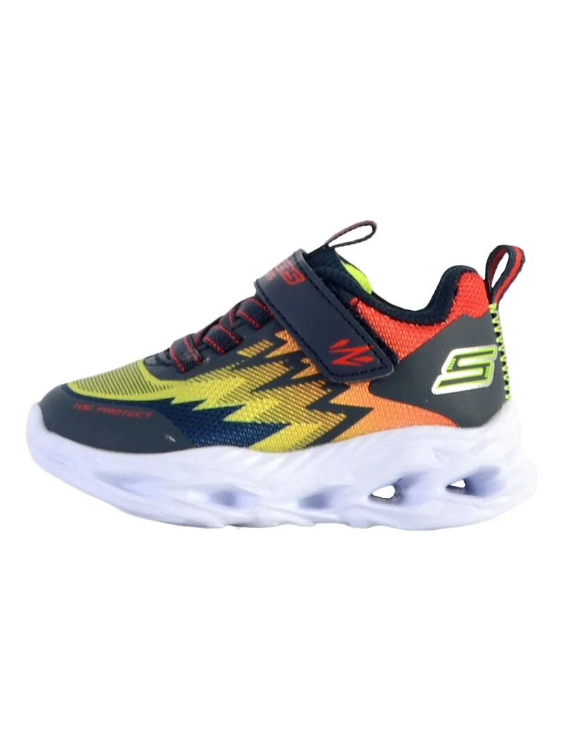 Basket Enfant Skechers Zorent Bleu