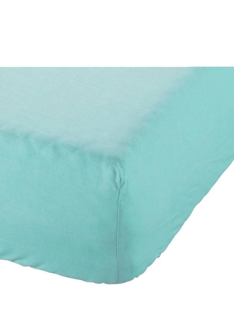 Drap Housse berceau bébé Les Chatounets Bleu ciel