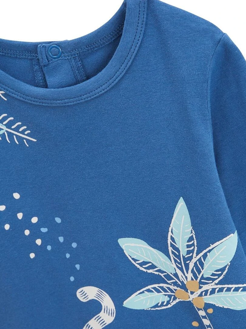 Pyjama bébé 2 pièces Gamboa   Bleu