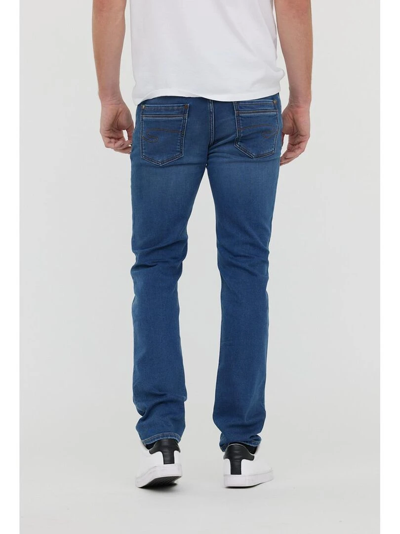 Lee Cooper   Jean coton straight JOKER   Bleu