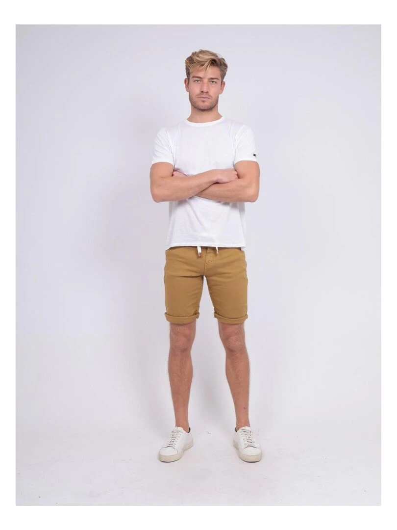 Bermuda chino BANDAL   Moutarde