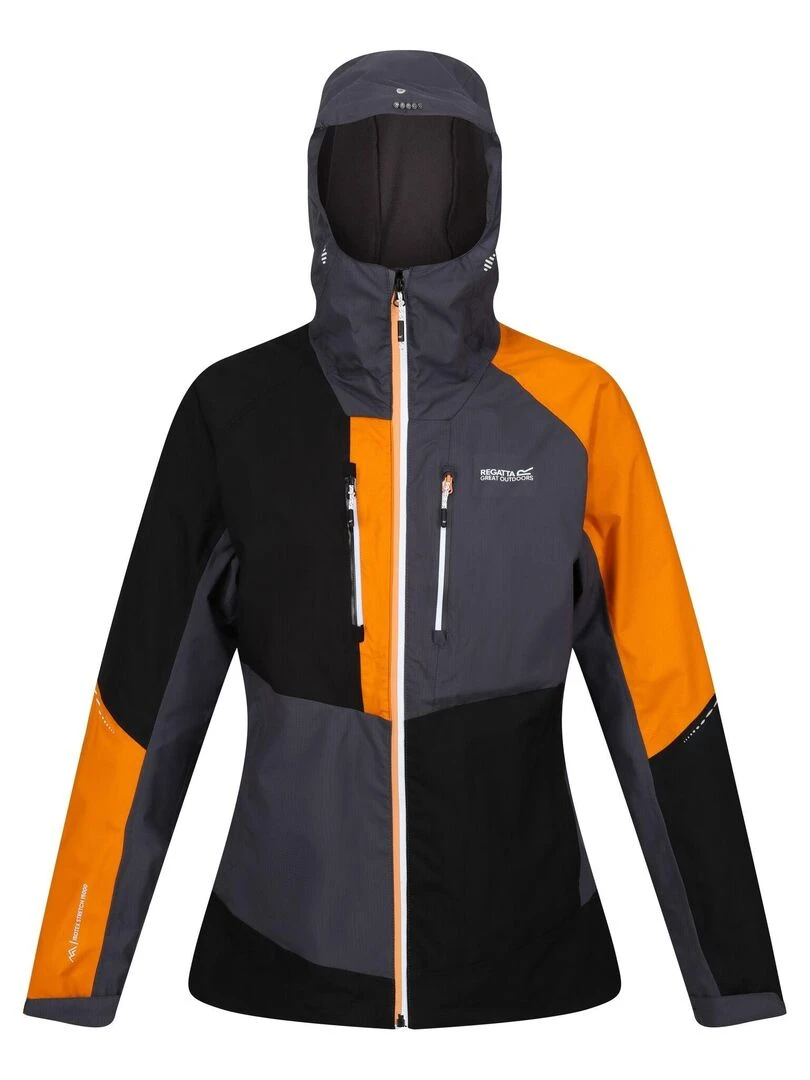 Regatta Veste imperméable CARLETTA Noir Gris