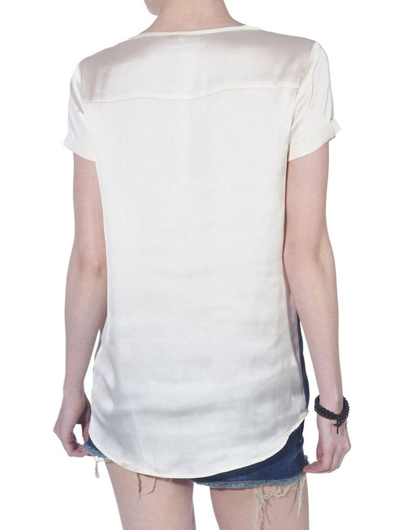 T Shirt Grunge Kebello   Violet