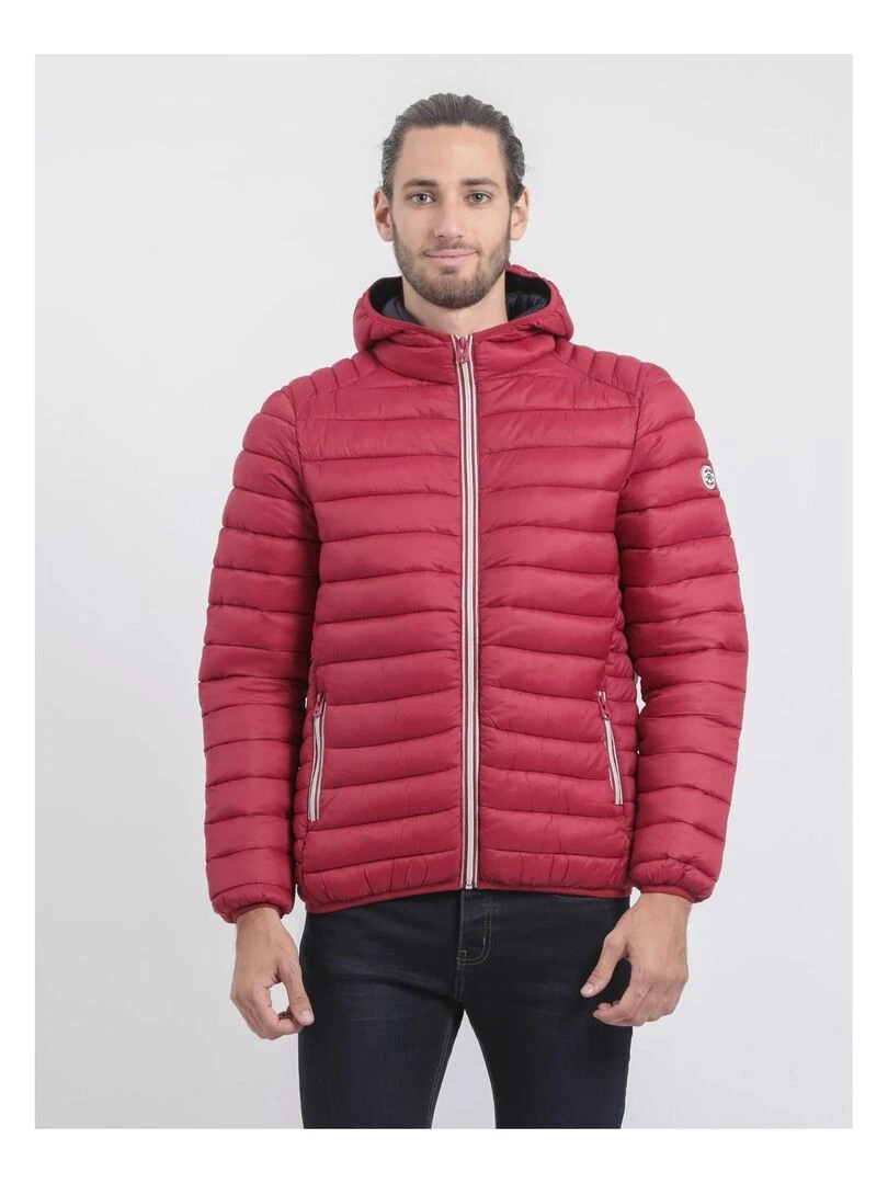 Doudoune légère capuche ZILLING Rouge
