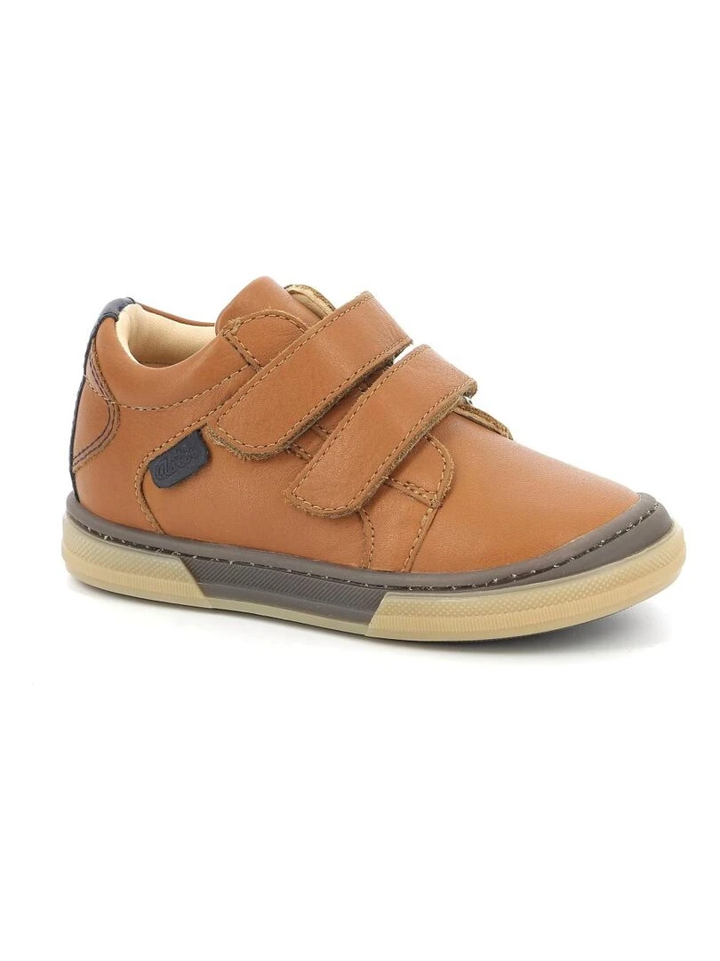 Sneakers hautes Cuir Caroad Marron