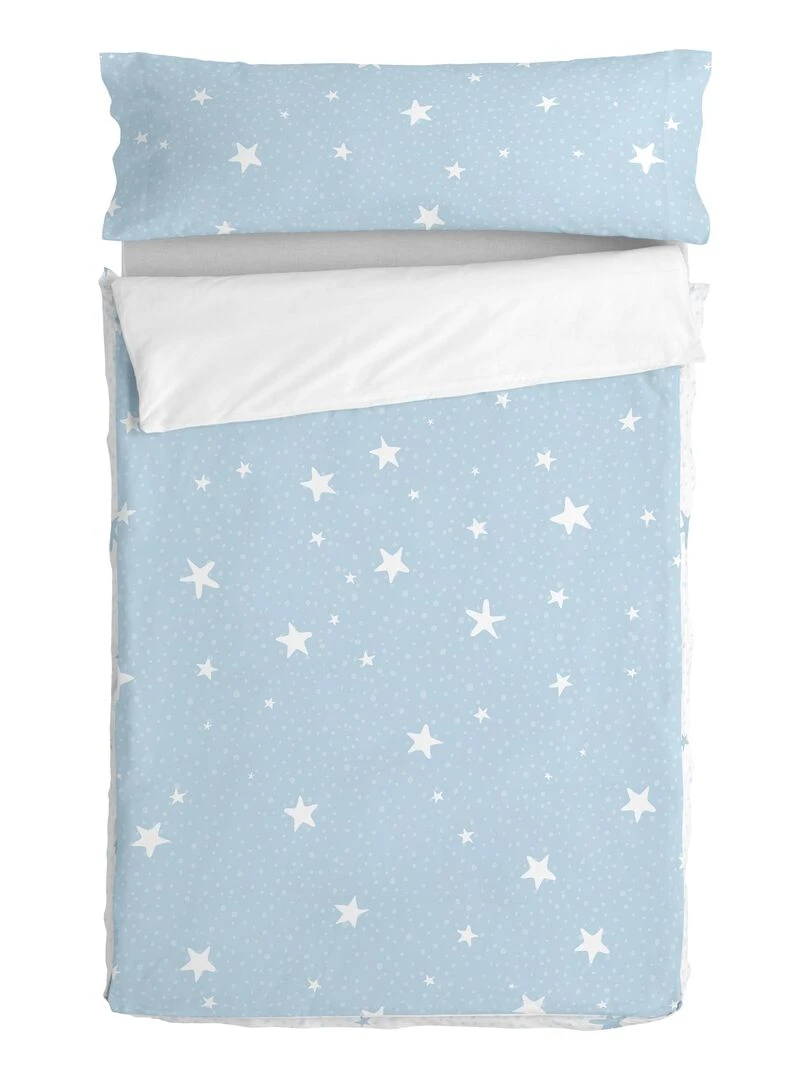 Couchage prêt à dormir Avec rembourrage Little star "Happyfriday"   Bleu Blanc