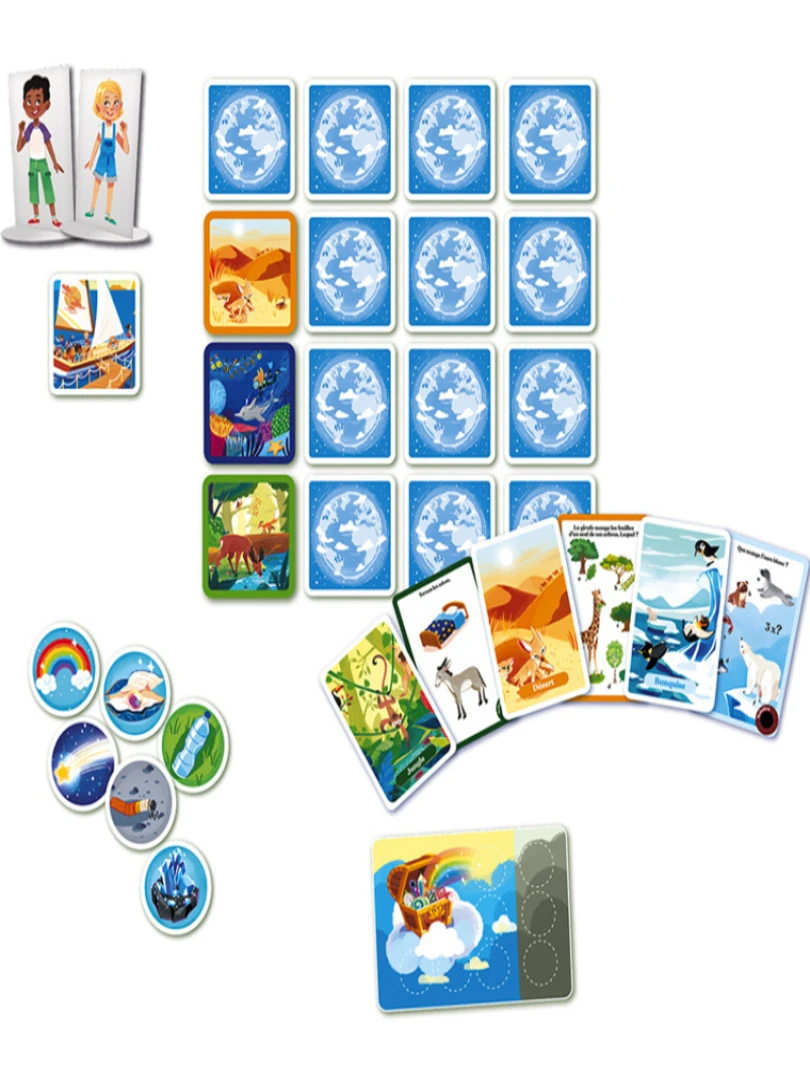 Jeu de société Chasse au trésor : autour du monde N/A