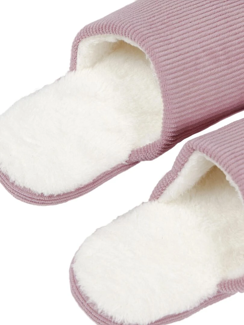 Chaussons Rayas   Rose