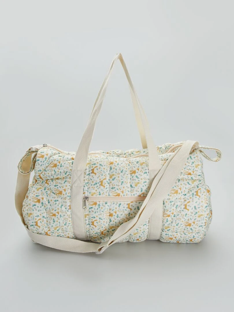 Sac à langer + attache poussette   Beige