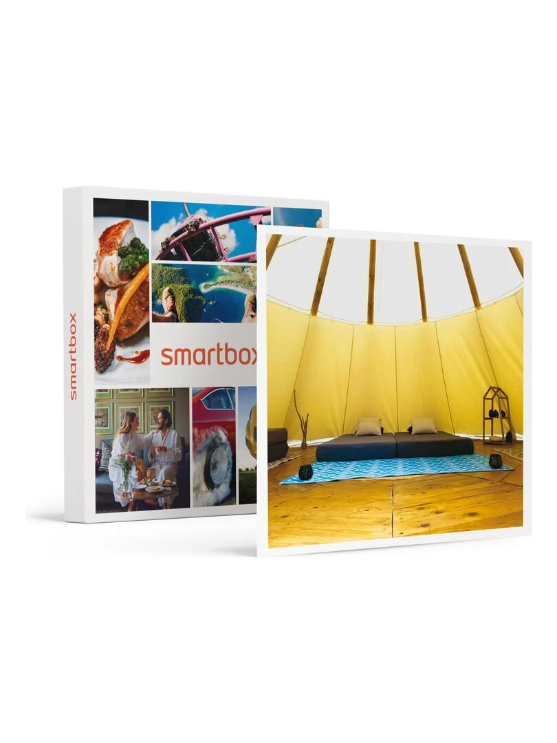 SMARTBOX Coffret Cadeau 2 jours insolites en tipi en famille près d’Aurillac Séjour N/A