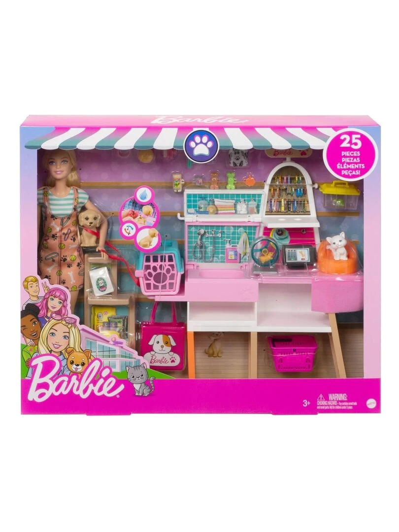 Coffret Barbie et son animalerie   N/A