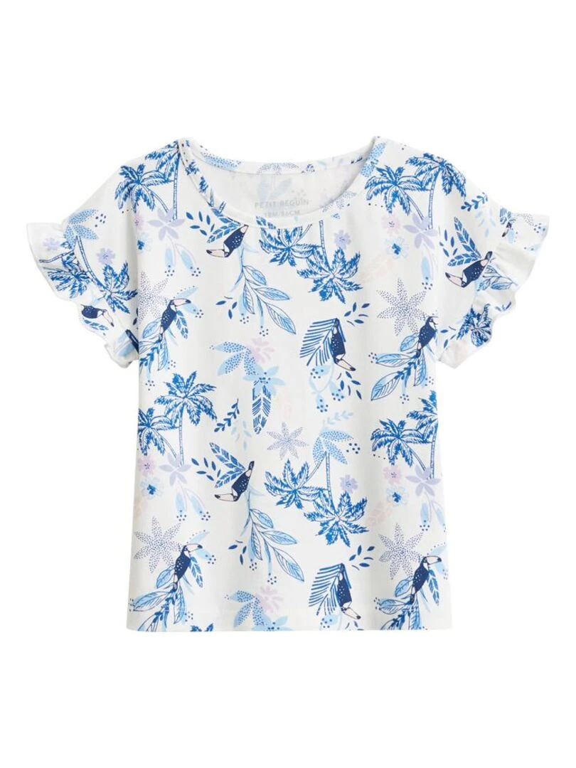 T shirt enfant Moorea Ecru