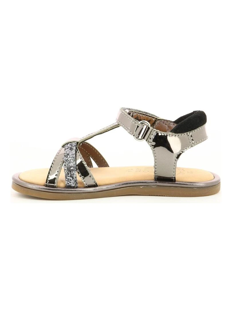 Sandales Synthetique Paradis   Gris