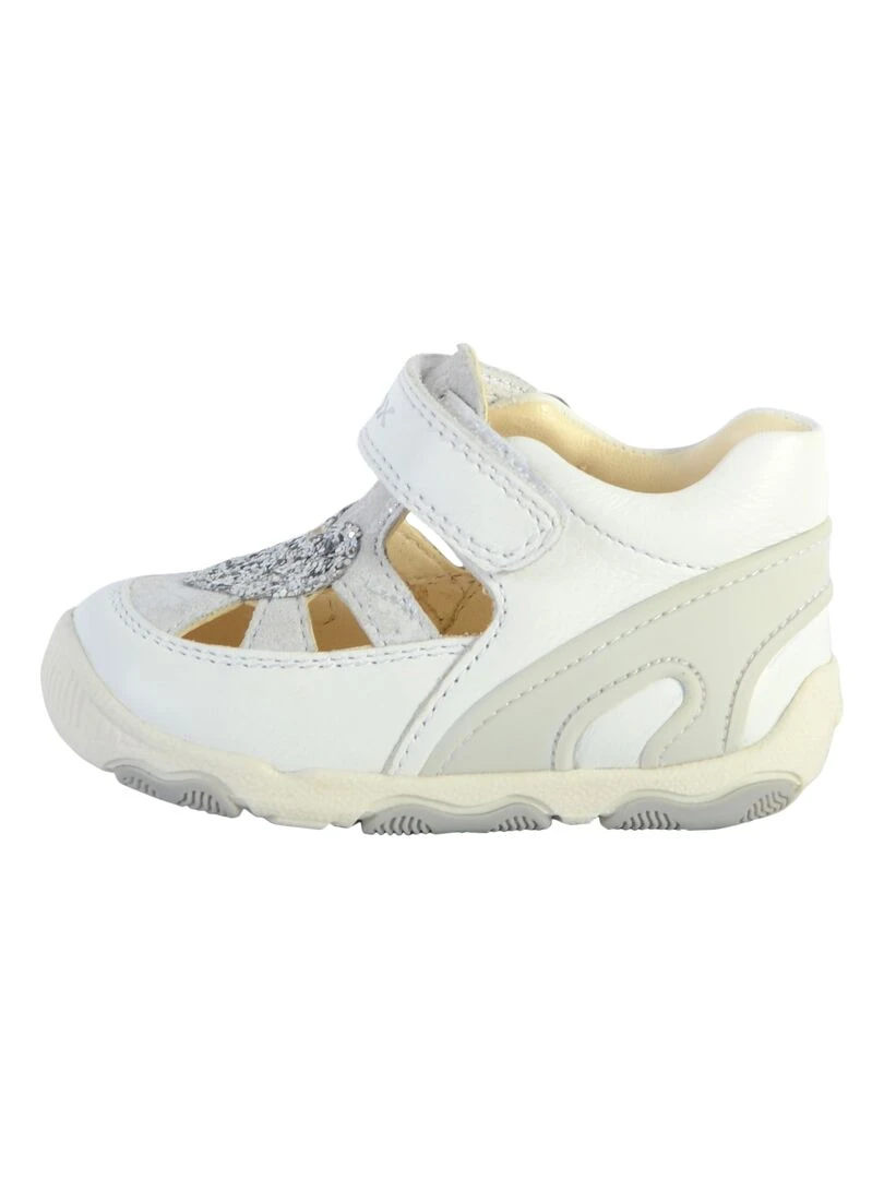 Basket Cuir Bébé Balu Blanc
