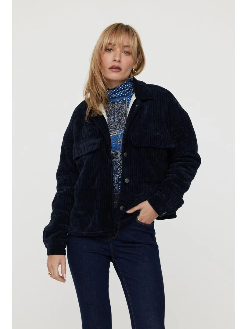 Lee Cooper Veste manches longues polyester loose FIMA Bleu marine