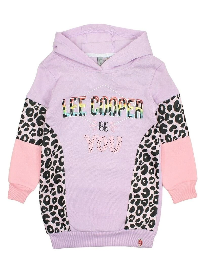 Lee Cooper Robe Pull fille imprimé Lee Cooper Mauve