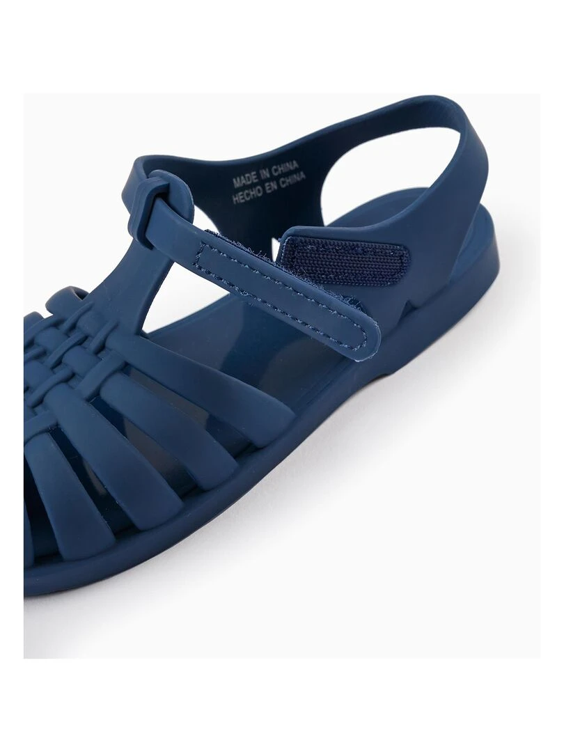 Sandales en caoutchouc pour garçon 'Jellyfish'   Bleu foncé