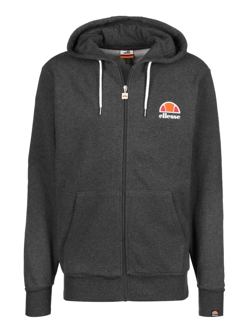 Sweat Capuche Zip Ellesse Mileto FZ Hoody Gris