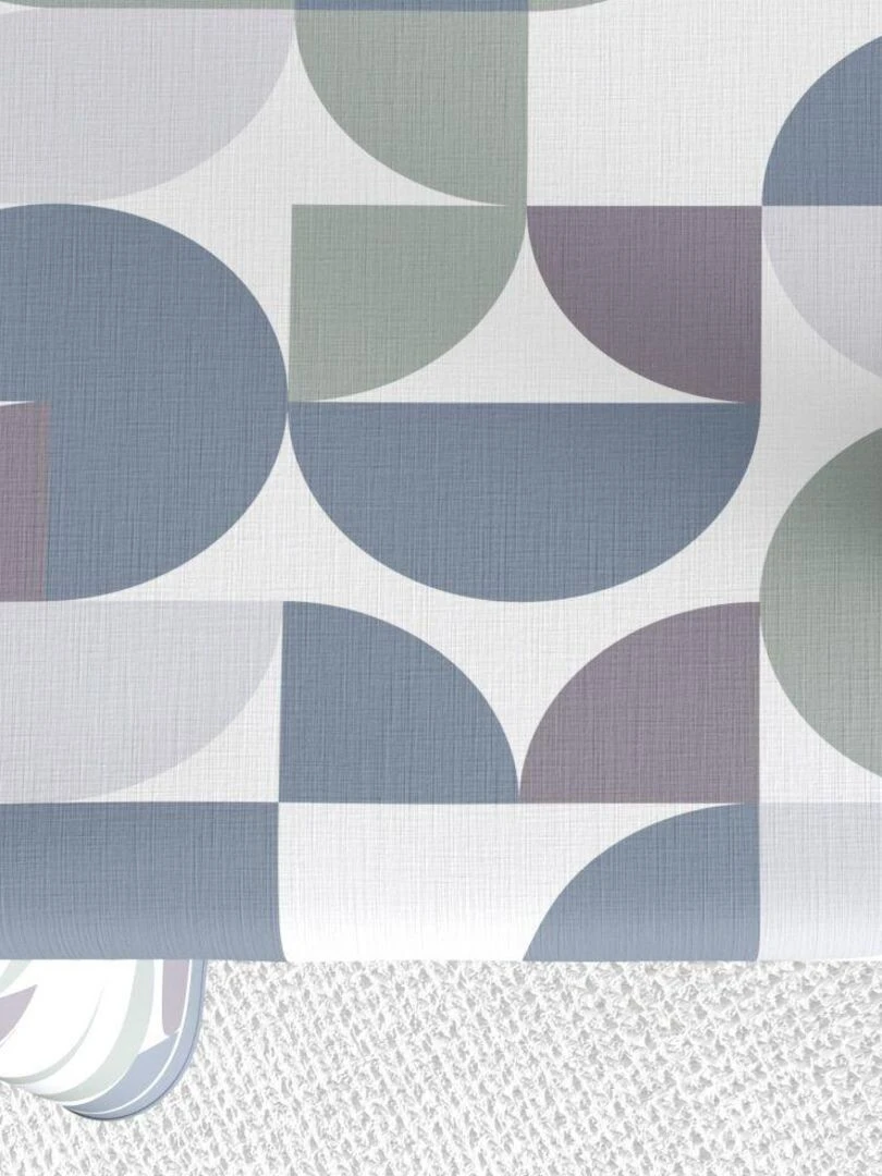 Nappe rectangulaire anti tache en Coton   Skandina Bleu   Bleu