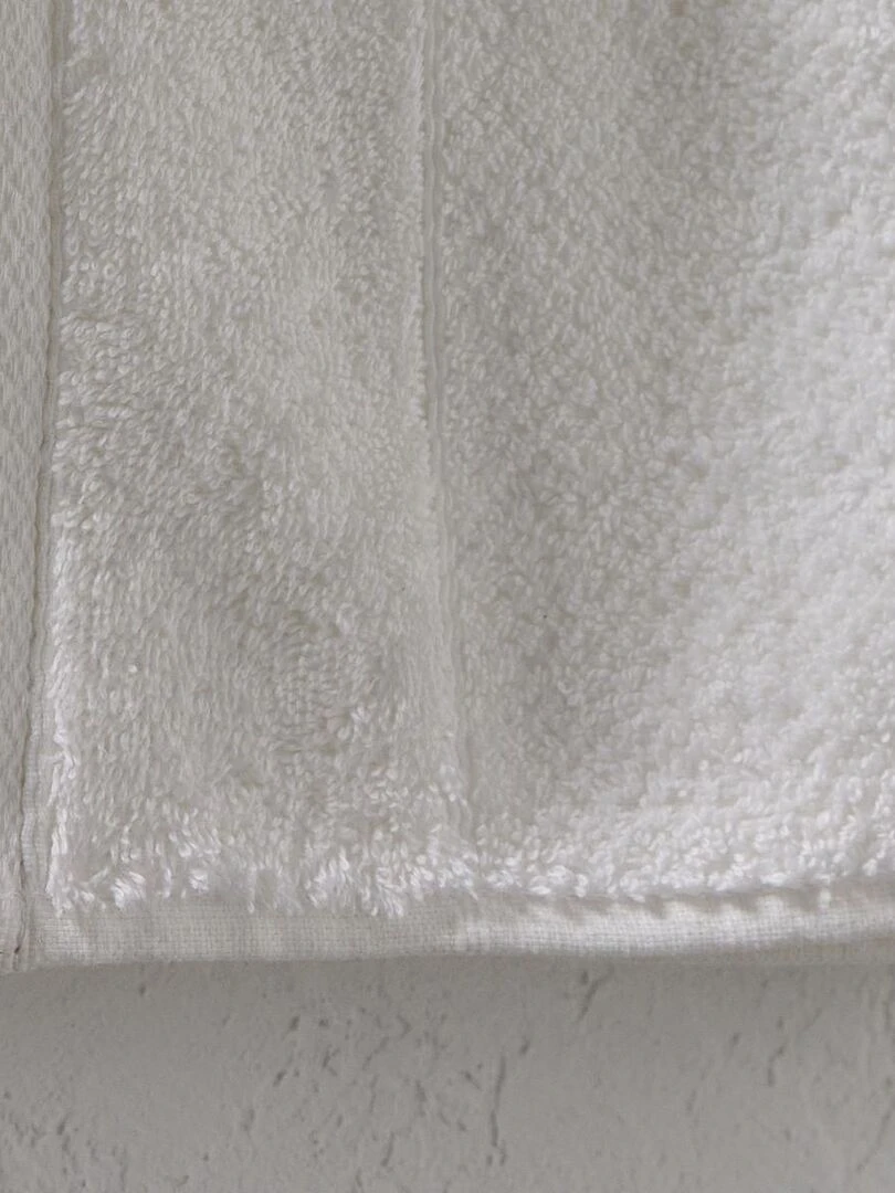 Maxi drap de bain uni 'BIO ORGANIC' 'TODAY'   Blanc