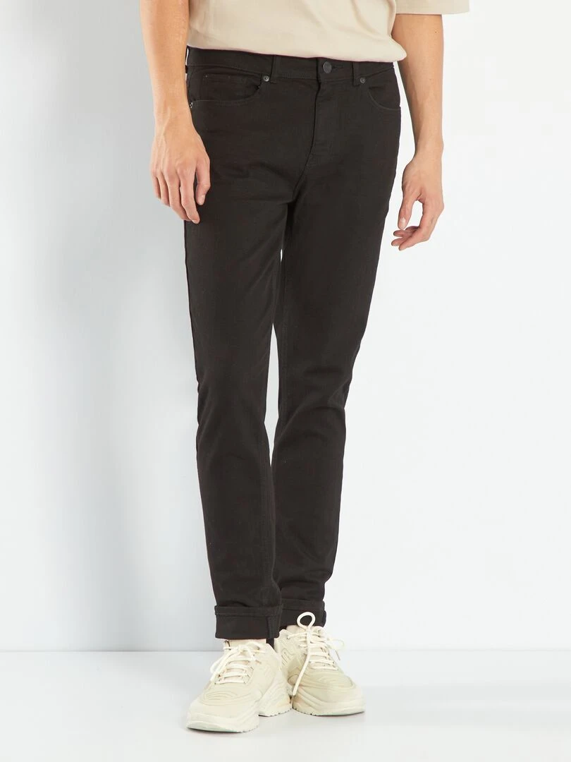 Jean slim stretch noir