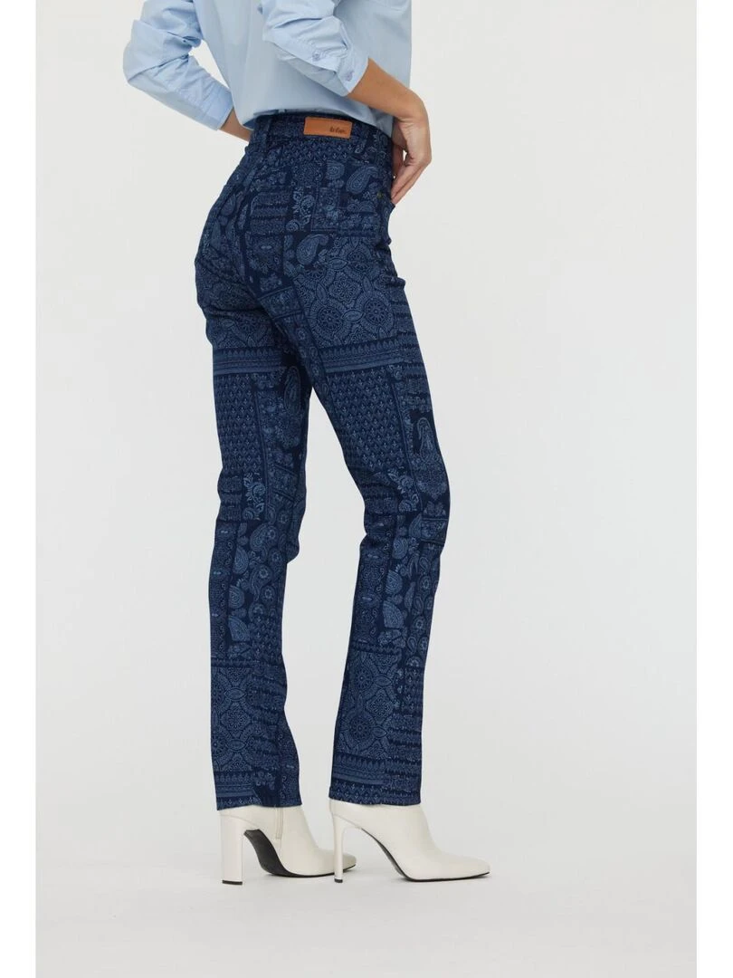 Lee Cooper Jean coton straight LC161 Bleu
