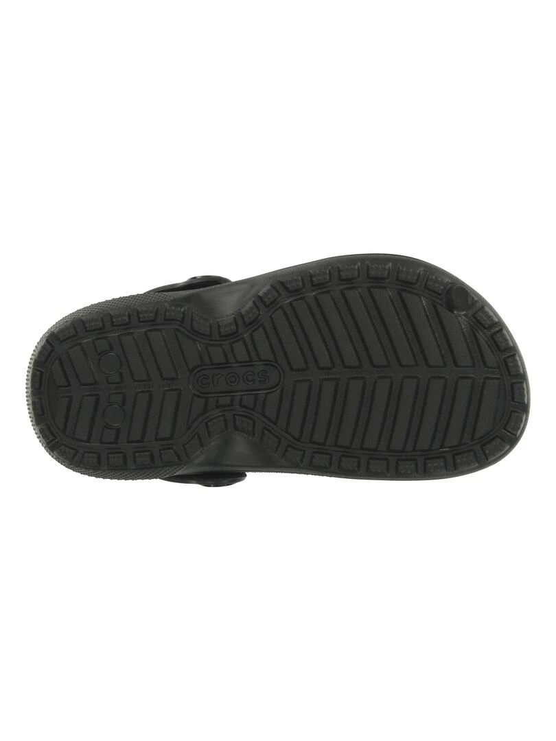 Sabot à Enfiler Crocs Classic Lined Clog K   Noir