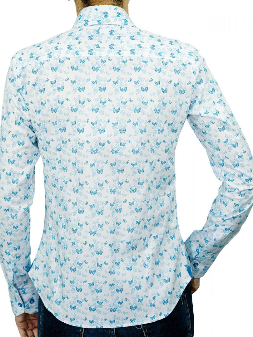 Chemise fantaisie PASSADENA   Blanc