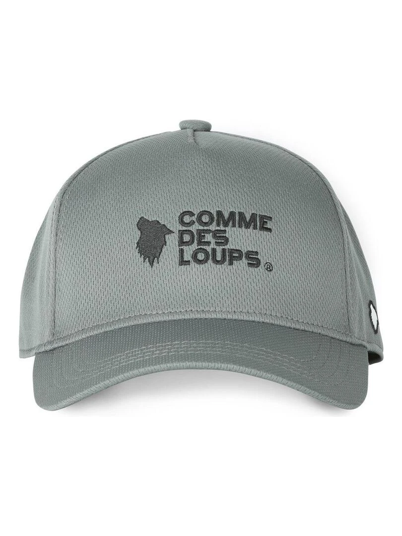 Casquette à carreaux en coton Maille Comme Des Loups Gris