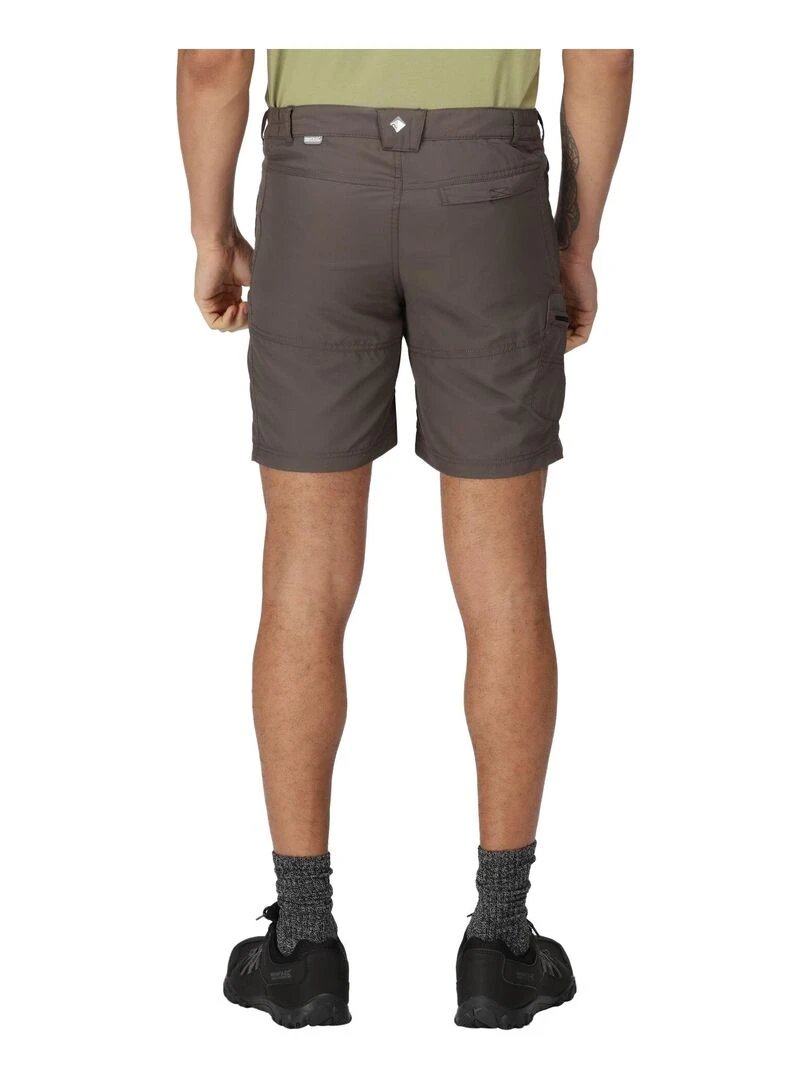 Regatta   Short de marche LEESVILLE   Gris foncé