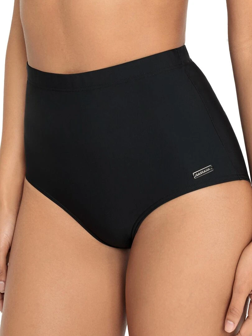 Bas maillot culotte de bain amincissante Heidi   Noir