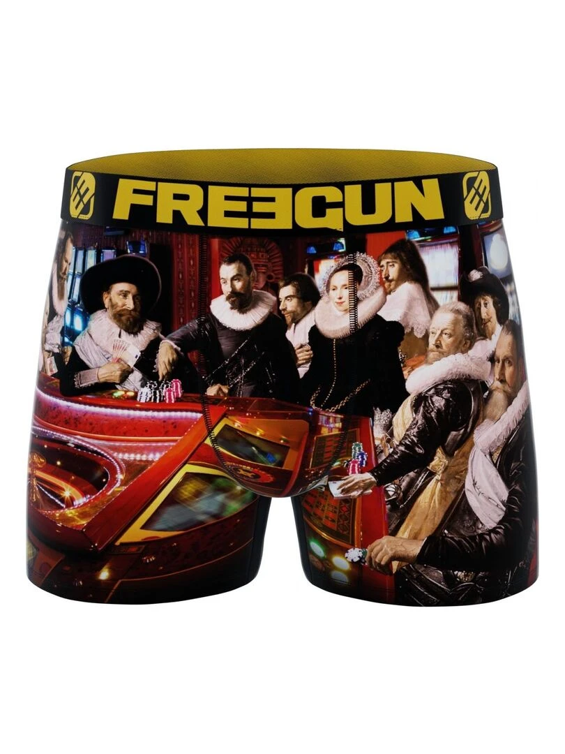 Lot de 4 boxers garçon Art Attack Freegun   Rouge