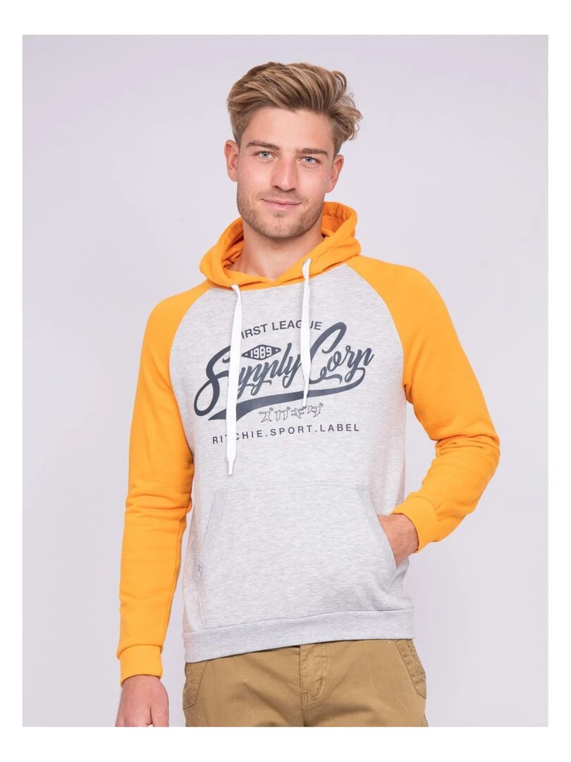sweat capuche WANDATY Orange