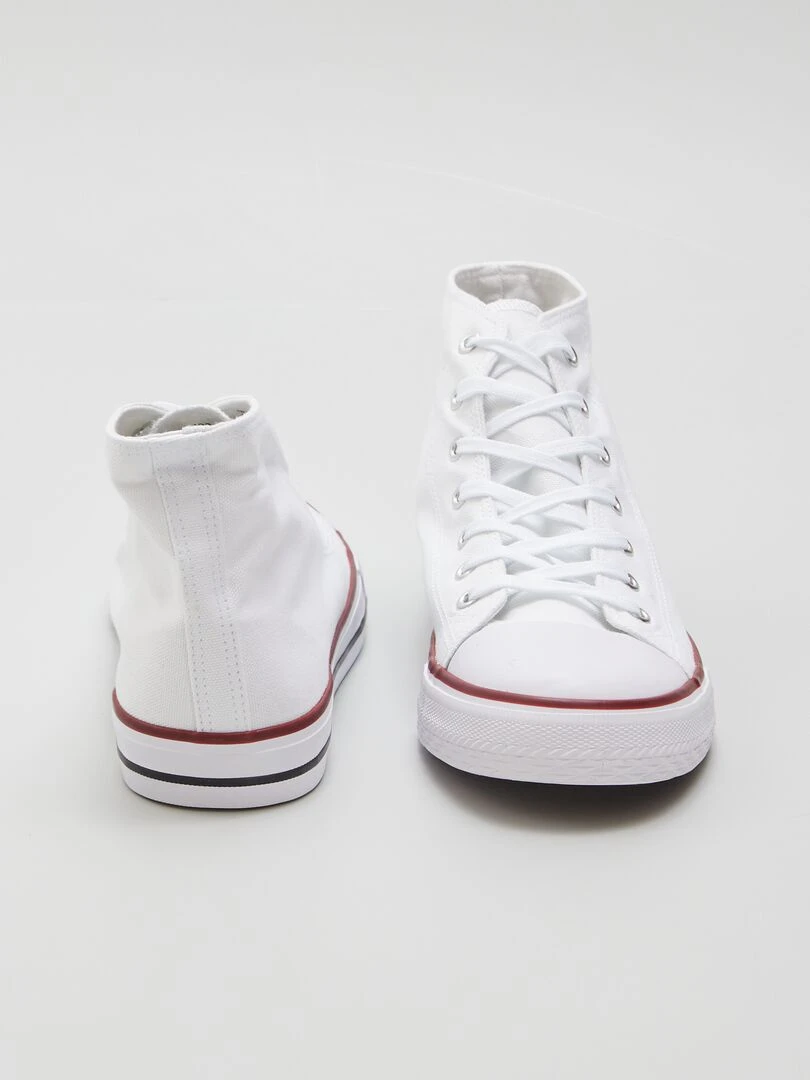 Bermuda avec poches sur les côtés   blanc