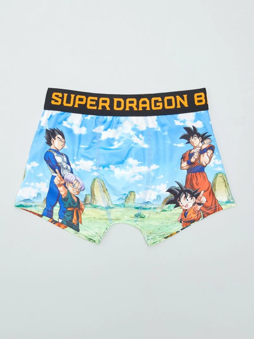Lot de 3 boxers fantaisie 'Dragon Ball Z'   Orange/bleu/blanc