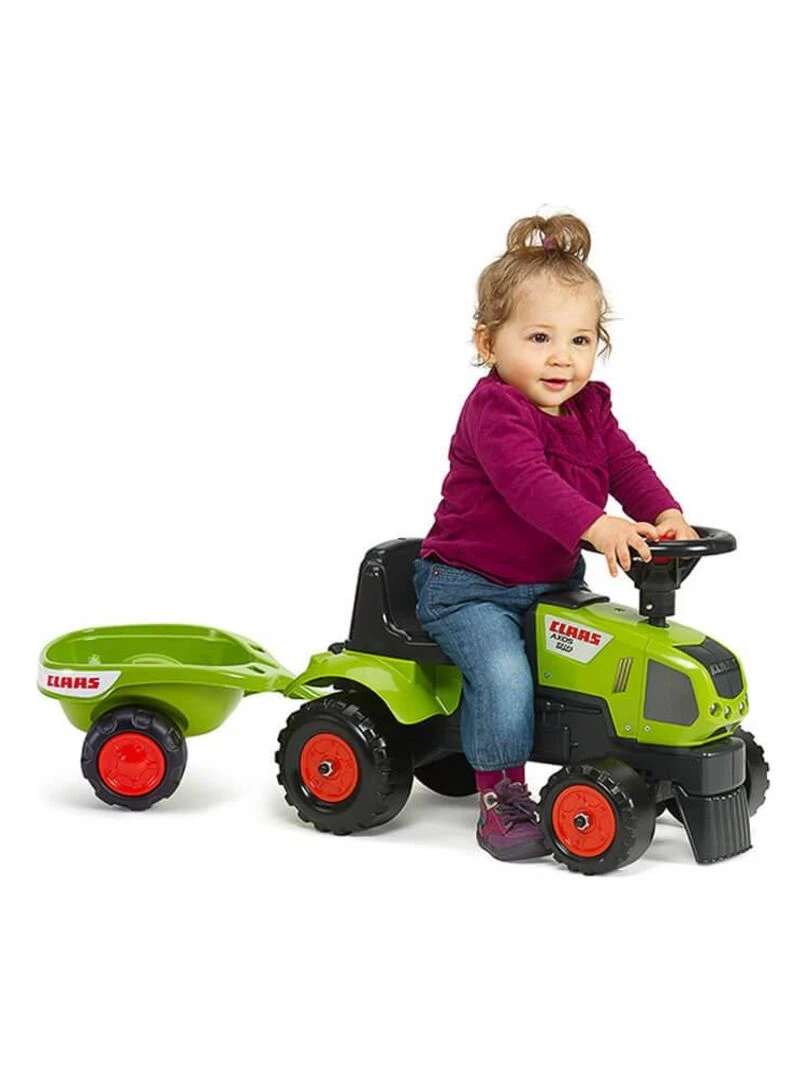 Porteur tracteur Baby Claas avec remorque   N/A