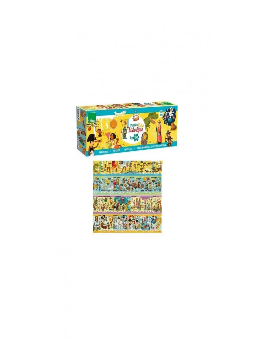 Grande Frise Historique Puzzle 4 X 100   N/A