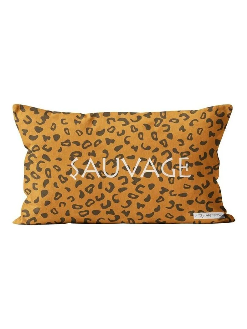 Housse de coussin Sauvage 32x50 cm Orange