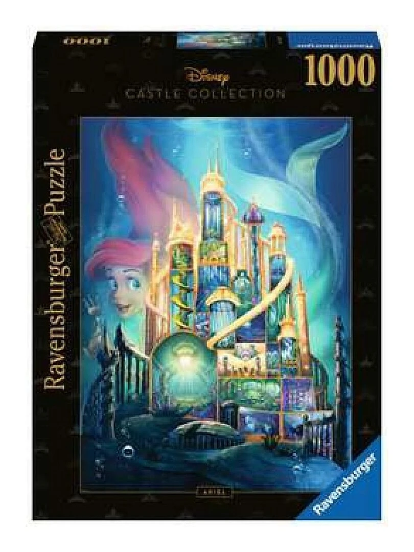 Puzzle 1000 p ariel (collection château disney princ.) N/A