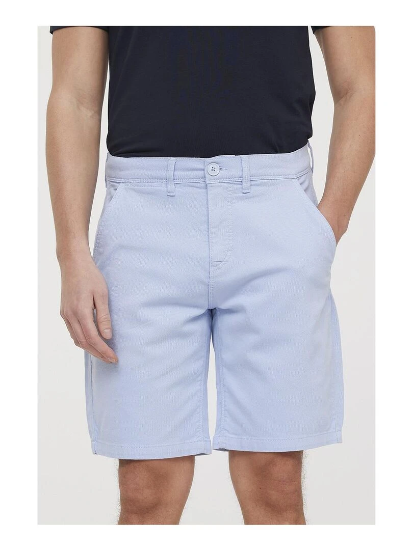 Lee Cooper   Short coton regular NASHO   Bleu gris