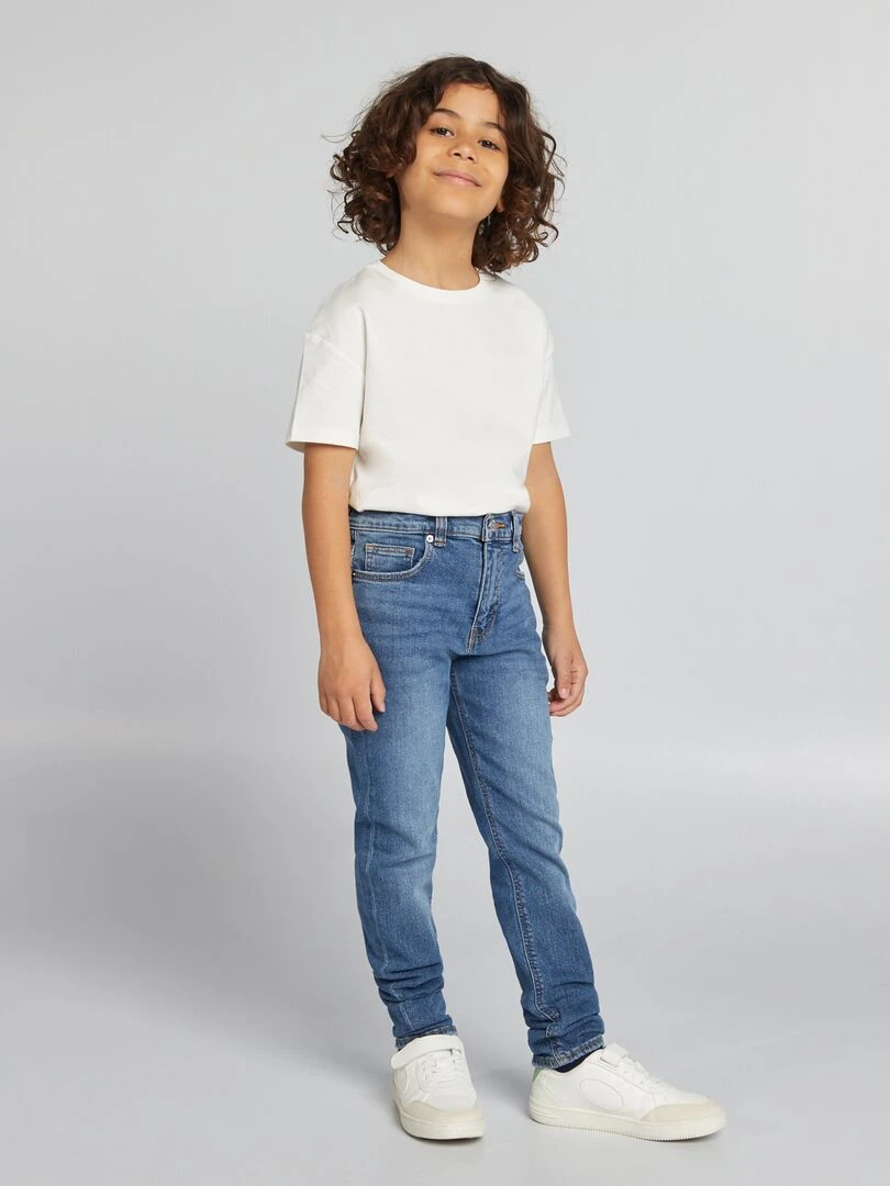Jean slim taille ajustable Stone