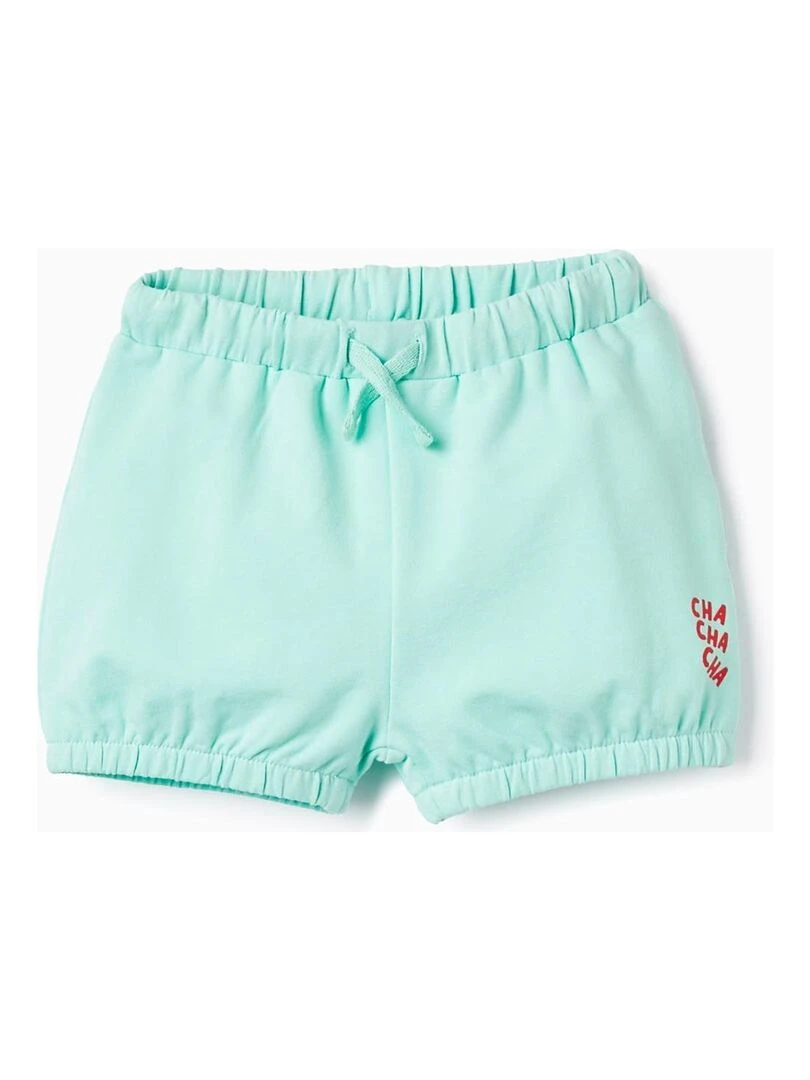 Shorts en coton pour bébé fille 'Cha Cha Cha' CUBA Vert clair