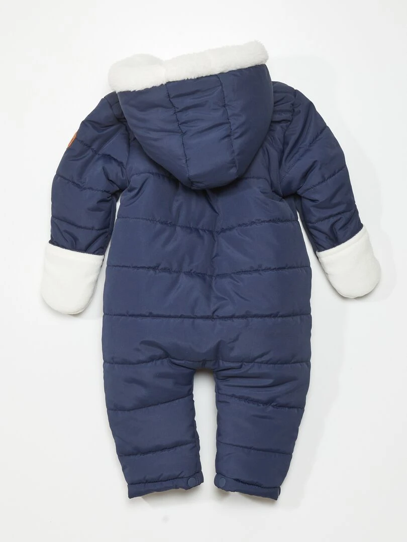 Doudoune combipilote   Toujours + de chaleur   bleu noir