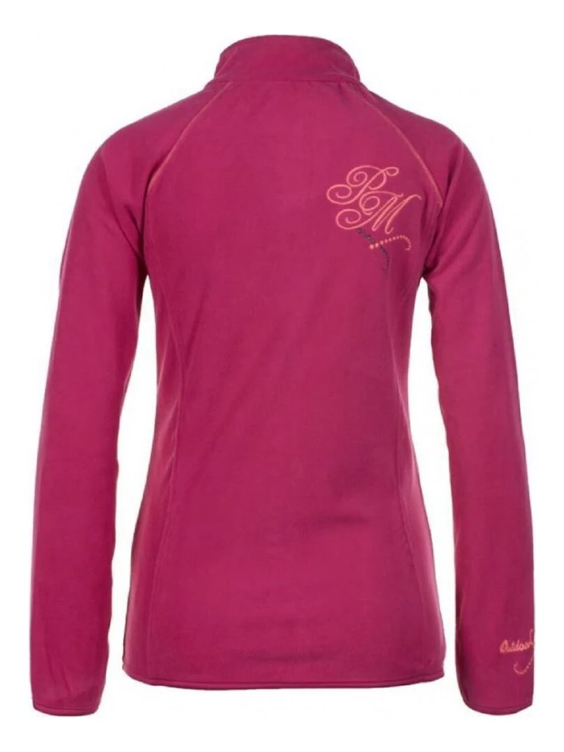 Blouson polaire femme AFONE Rose fushia