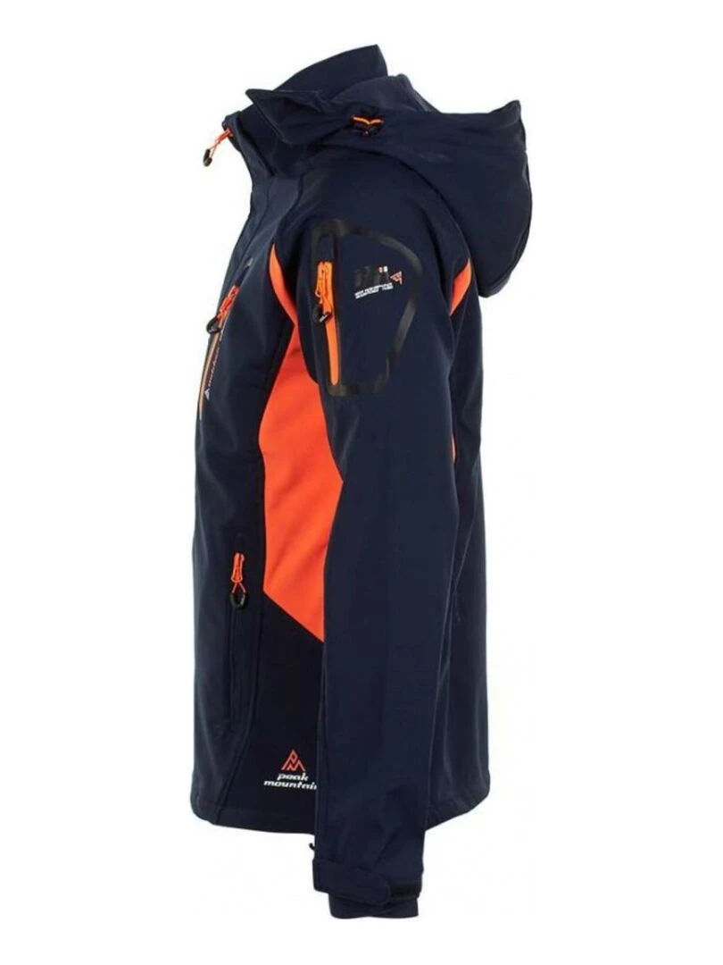 Blouson softshell homme CAVYBA   PEAK MOUNTAIN   Bleu marine