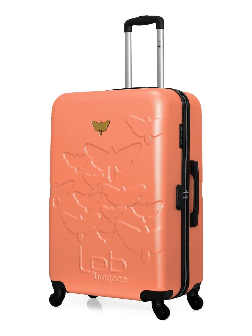 LPB LUGGAGE VALISE L AELYS Orange corail