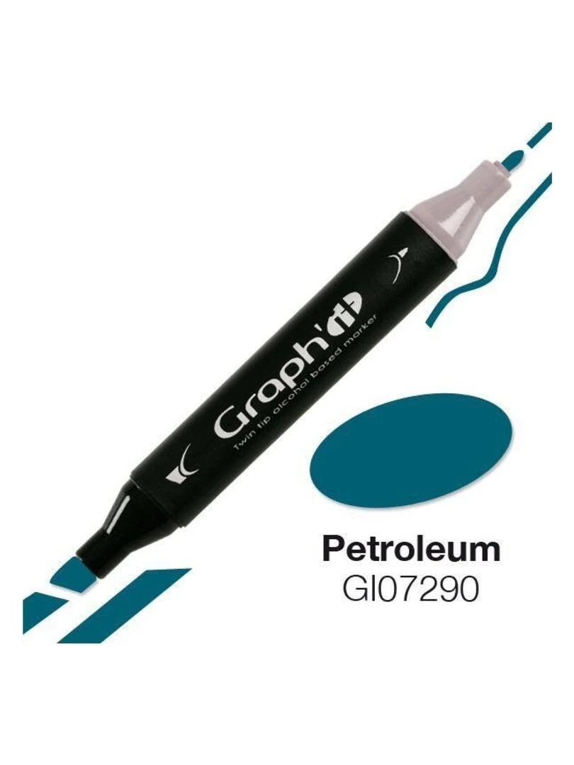 Marqueur Graph'It à double pointe   Pétrole   N/A